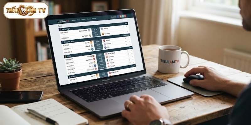 Theo dõi lịch thi đấu mới nhất của các giải bóng đá nổi bật