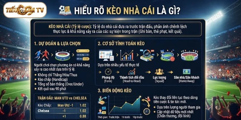 Hiểu rõ kèo nhà cái là gì